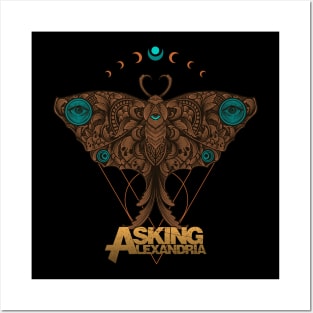 Butterfly Vintage (Asking Alexandria) Posters and Art